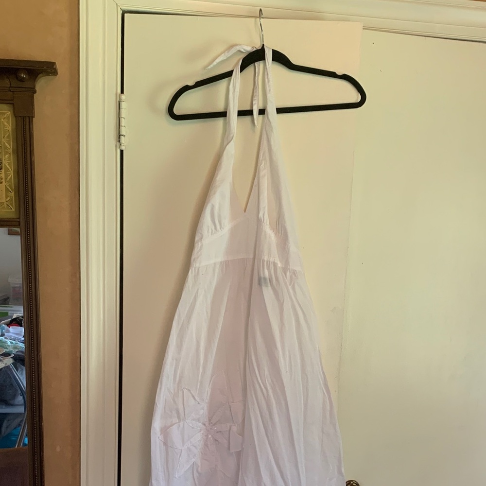 Tommy Bahama White Backless Dress